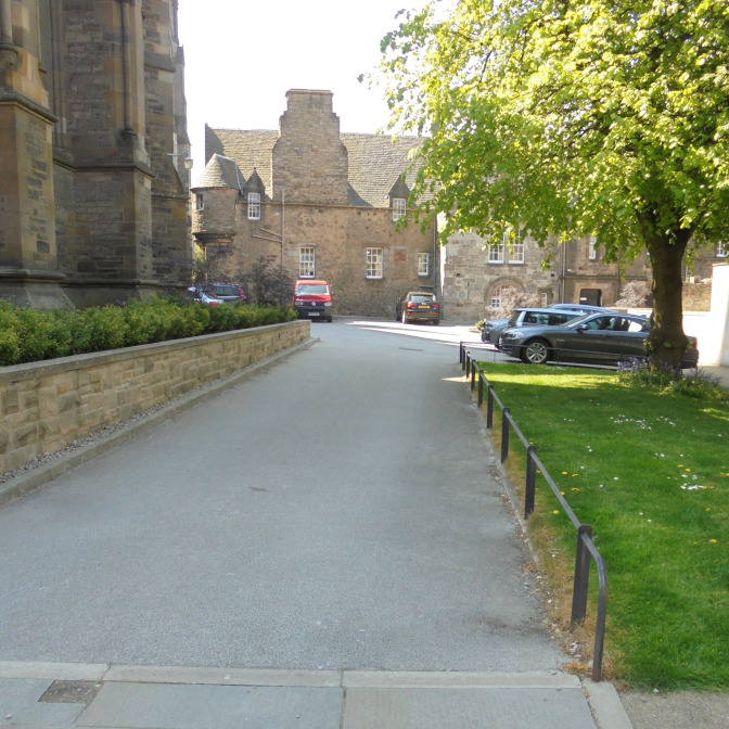 St Mary's carpark Edinburgh